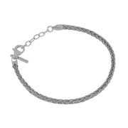 Desmos Bracciale Interlace in argento 00000382